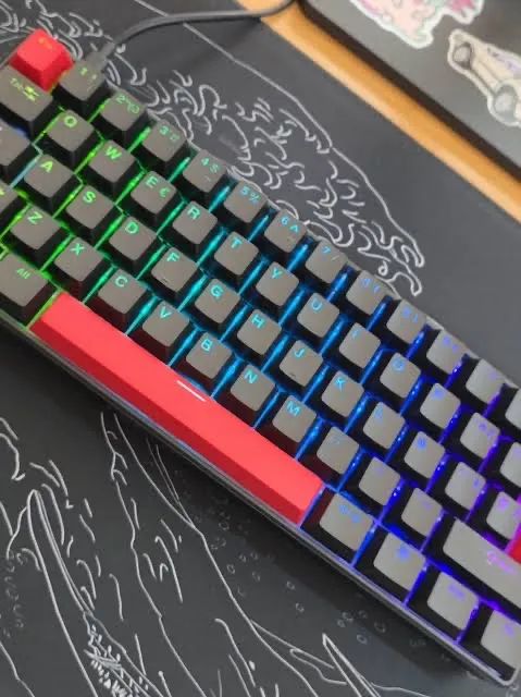 Teclado mecânico 60% com switch extra - Foto 3