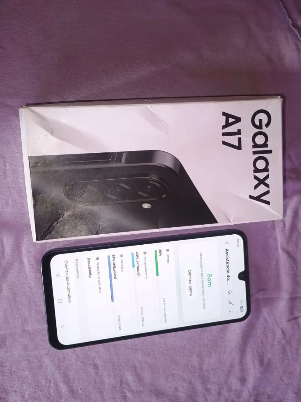 A17 256gb caixa +nota $900 - Foto 3