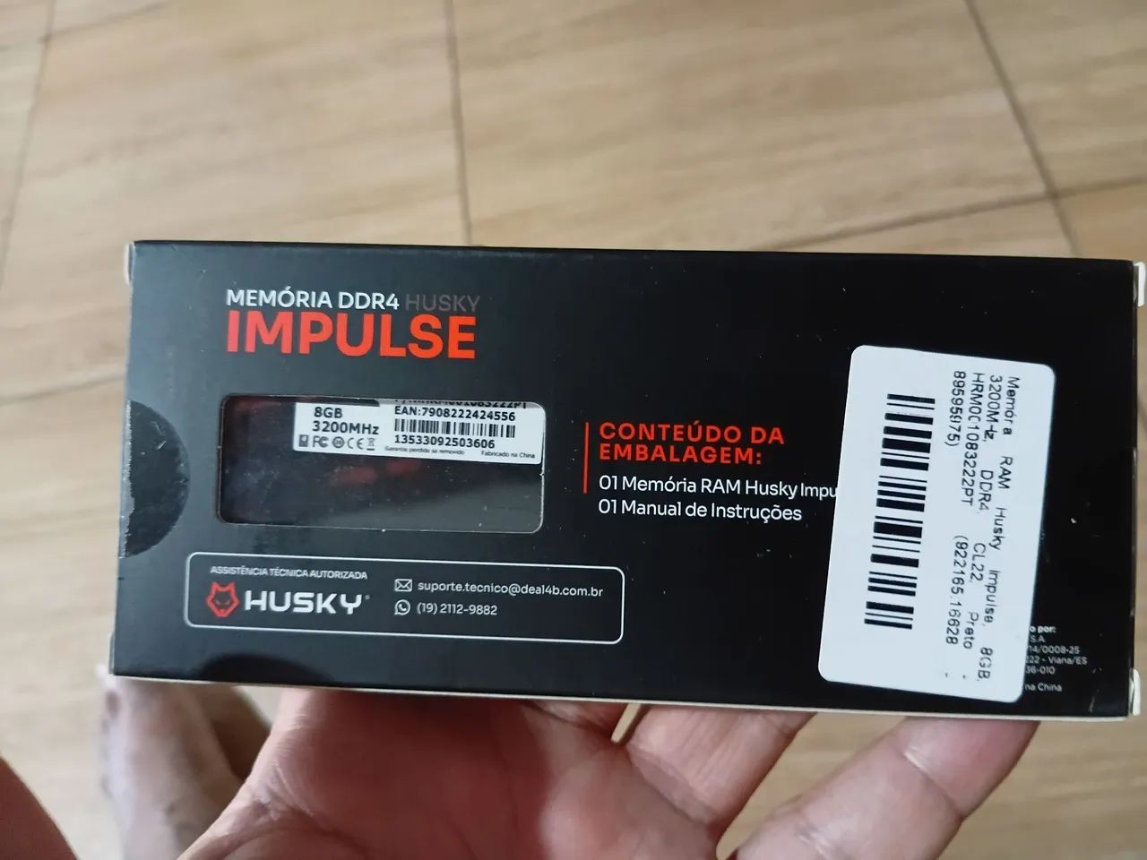 Vendo memória impulse husky 8gb nova  - Foto 4