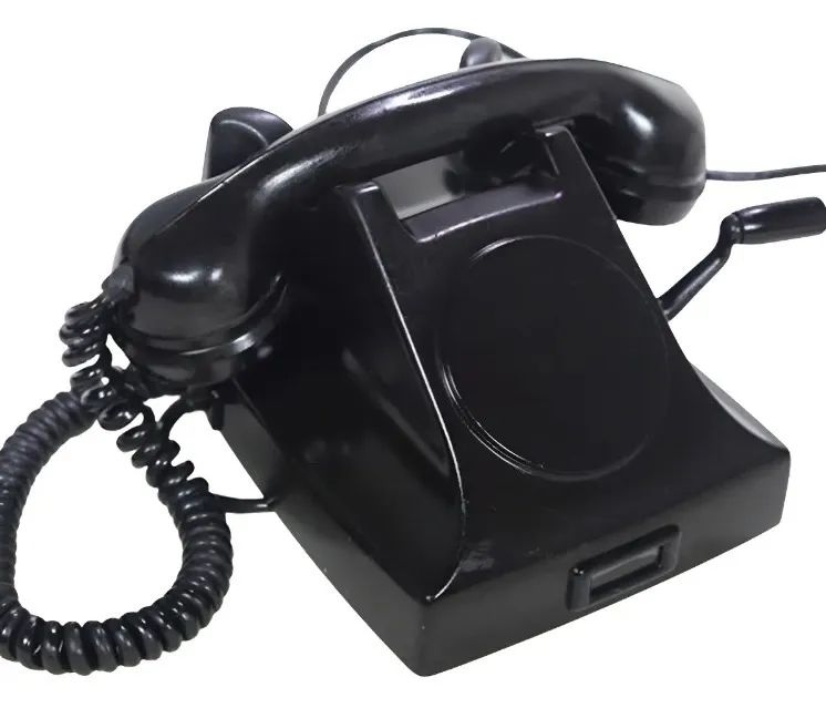 Telefone antigo a manivela - Foto 3