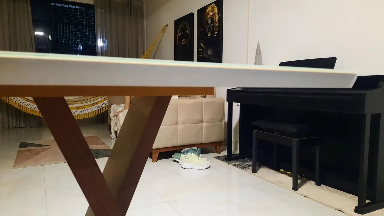 Mesa laqueada 100% MDF ,robusta! - Foto 5