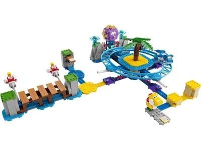 71400 LEGO Super Mario Big Urchin Beach Ride - Completo com manual e caixa - Foto 2