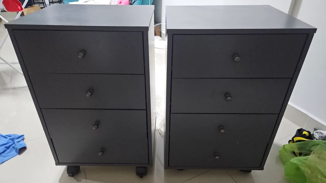 2 Mesa de Cabeceiras Cinzas - Foto 3