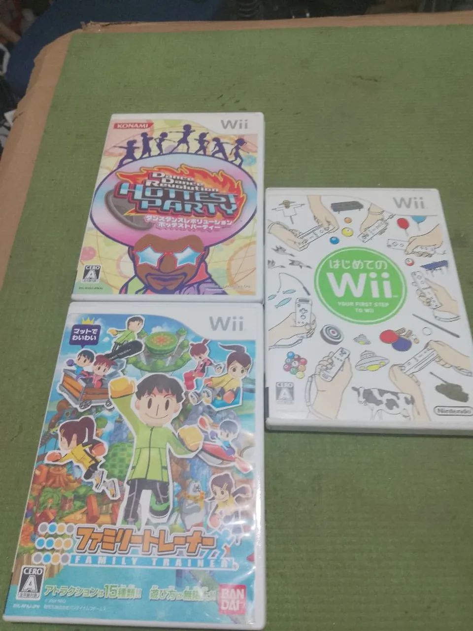 Jogos Nitendo Wii Original Japonês - Jogos de Vídeo Game - Parque