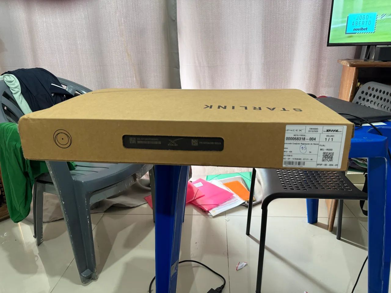 Vendo antena Starlink Standart na caixa - Foto 2