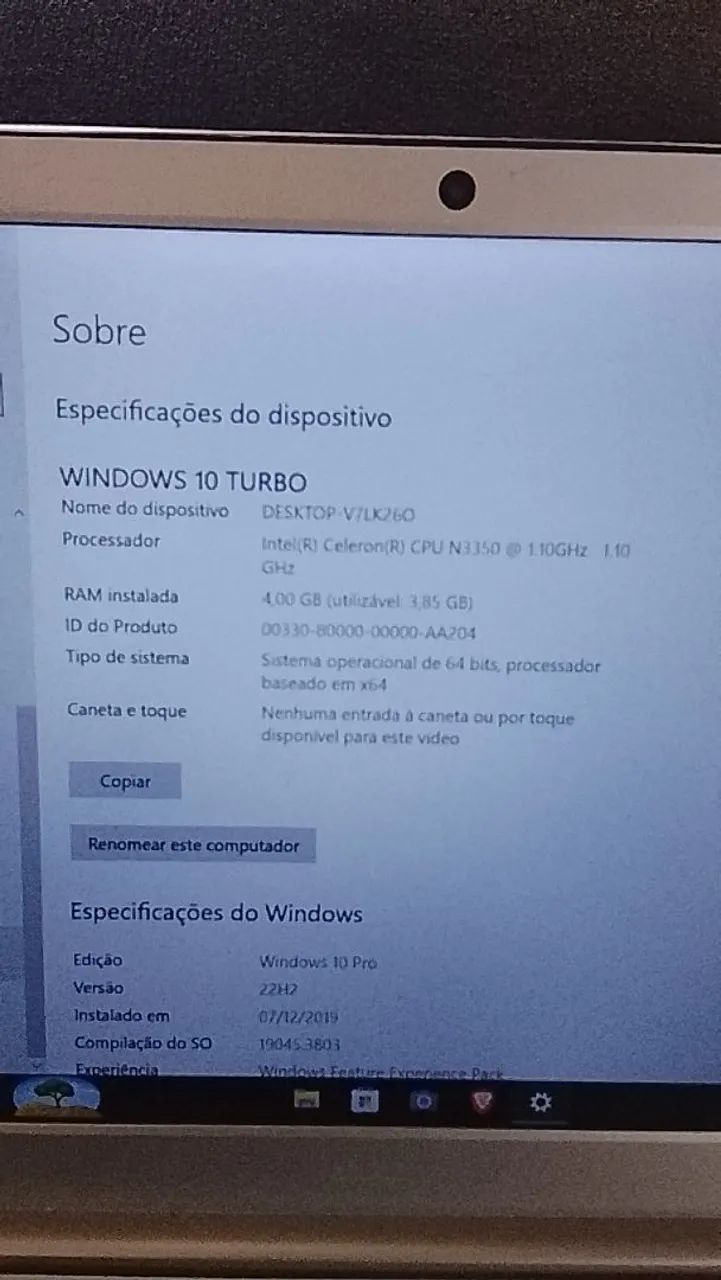 Notebook semi novo .Pra troca em outro ou vender - Foto 5