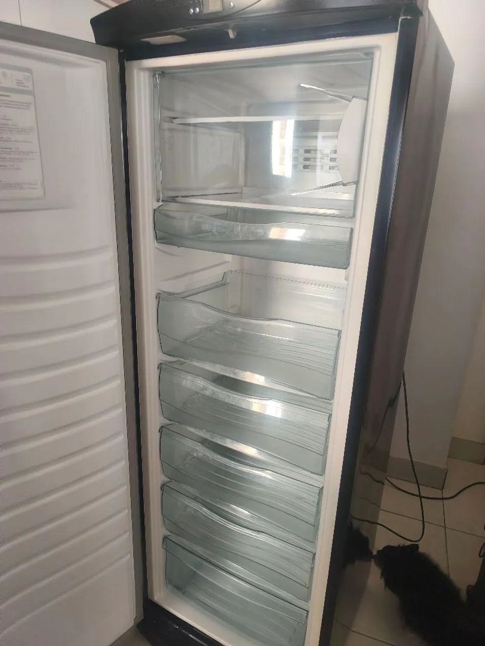 Freezer Brastemp elétrico 260 inox - Foto 3