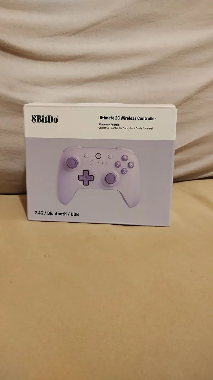 Controle Wireless 8Bitdo Ultimato 2C Roxo - Foto 4