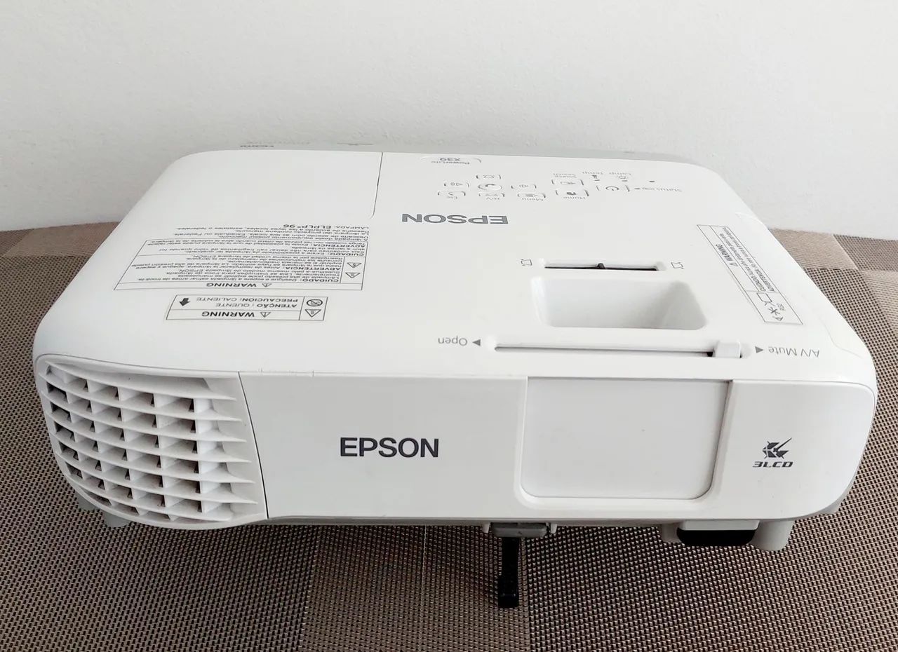 PROJETOR PROFISSIONAL 3500 LUMENS TELÃO DE ATÉ 300 POLEGADAS POWERLITE X39 - Foto 5
