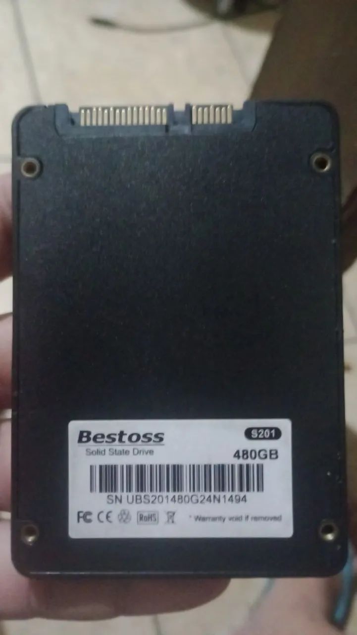 SSD sata 480gb Bestoss com garantia 