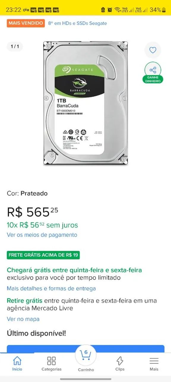 HD de notebook  - Foto 3