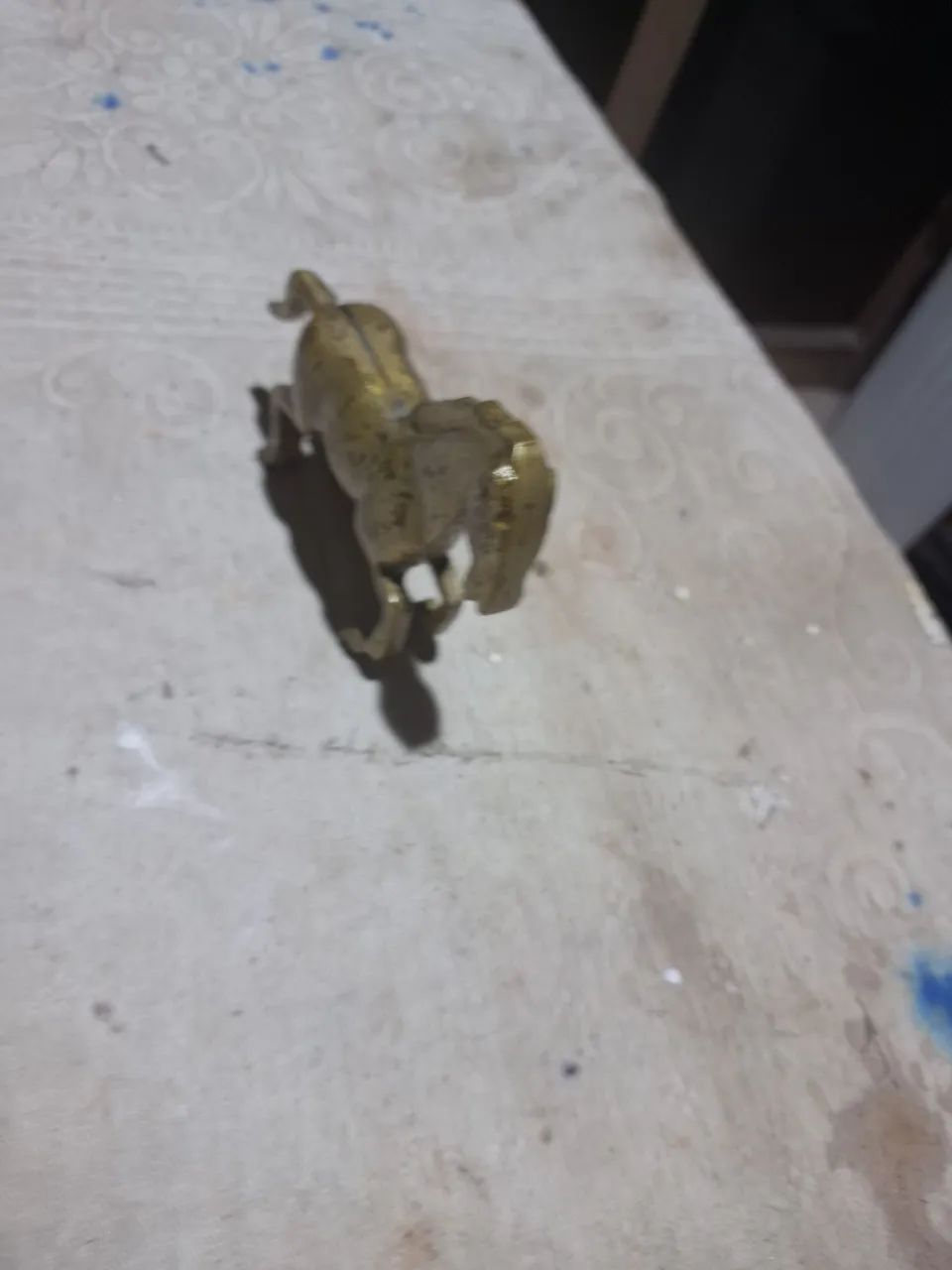 Cavalo de bronze miniatura .antiguidade