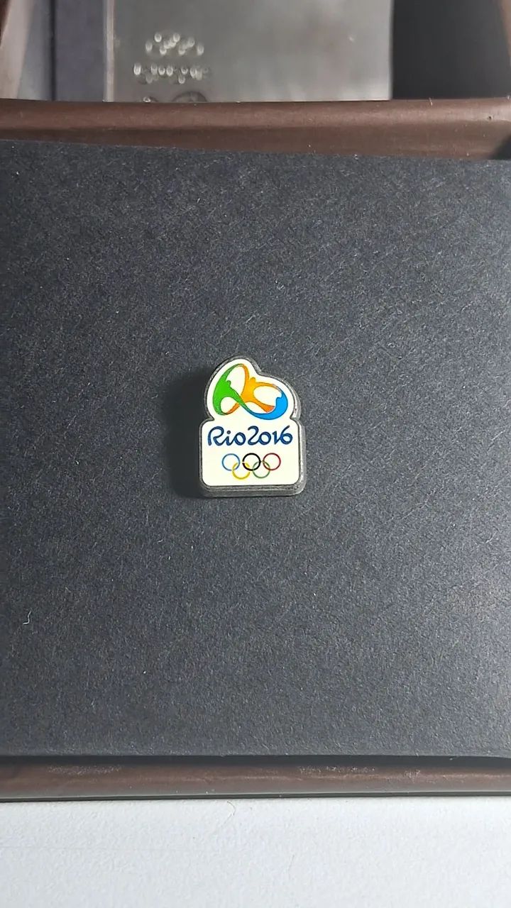 Mini Pin Olimpiadas 2016 OFICIAL E COM CAIXA - Foto 3