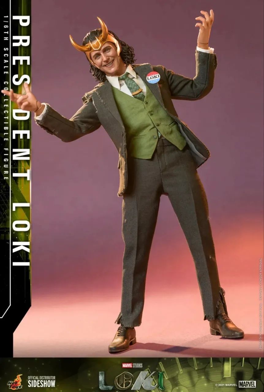 Hot toys Loki President - Hobbies e coleções - Lourdes, Belo