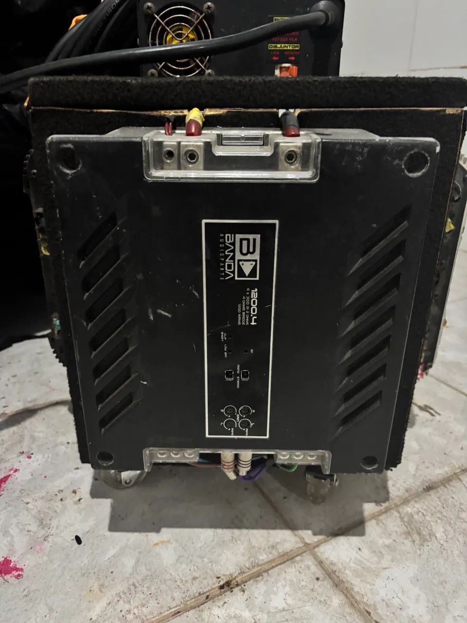 Módulo banda 1200w 2 ohms