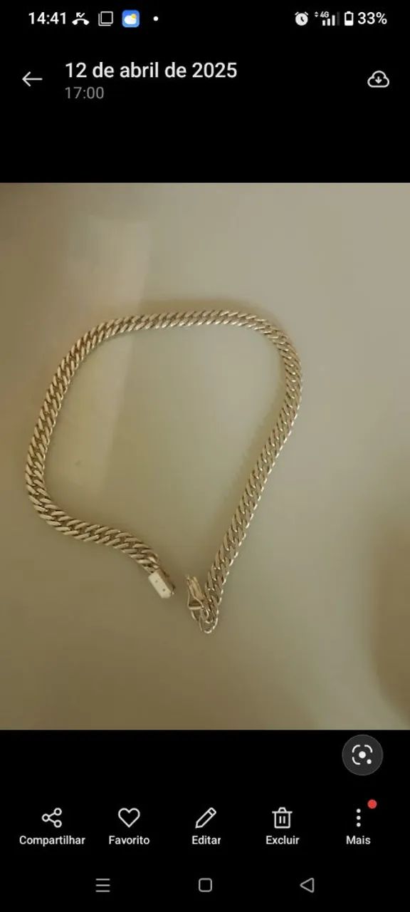 Vendo essa prata