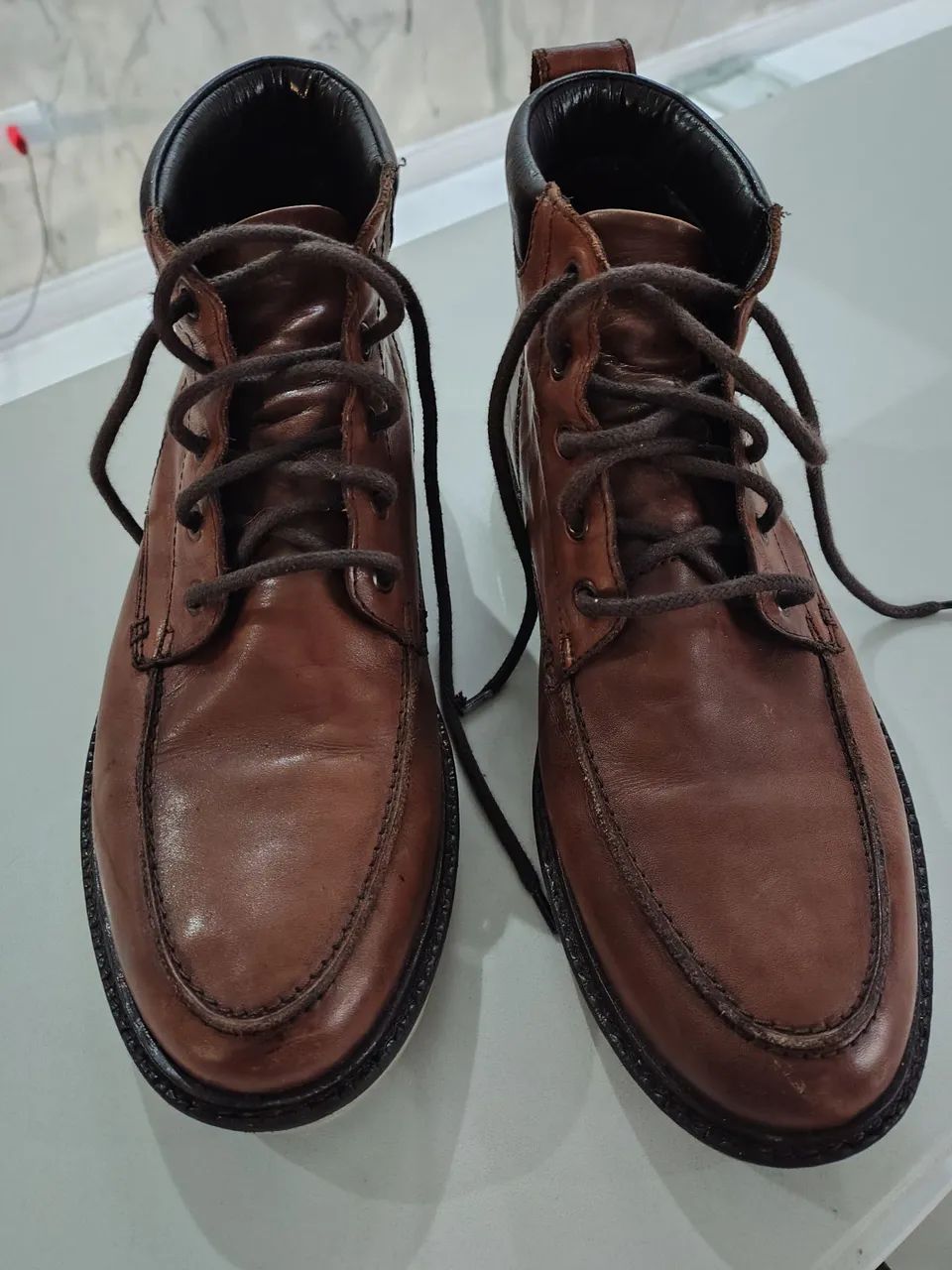 Bota marrom Barcelona Design  - Foto 2