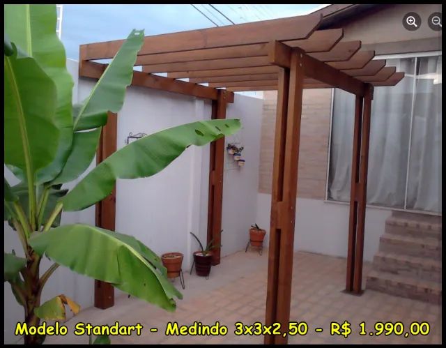 Confecção de Pergolados - Decks - Painéis Ripados
