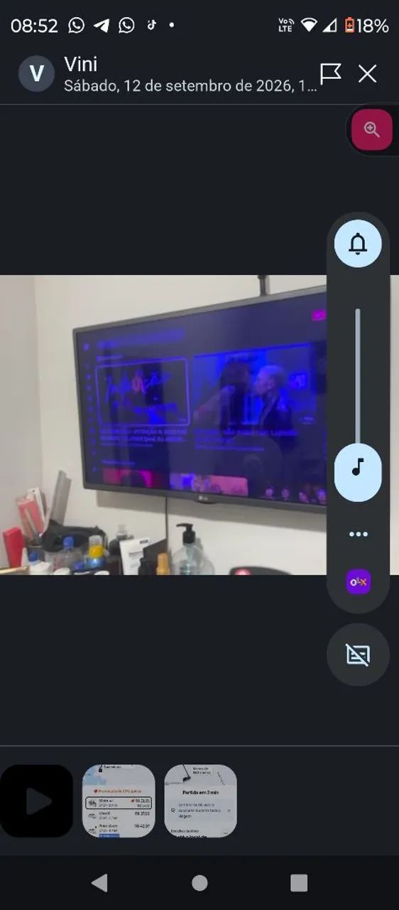 Tv smart 32 polegadas  500 reais 