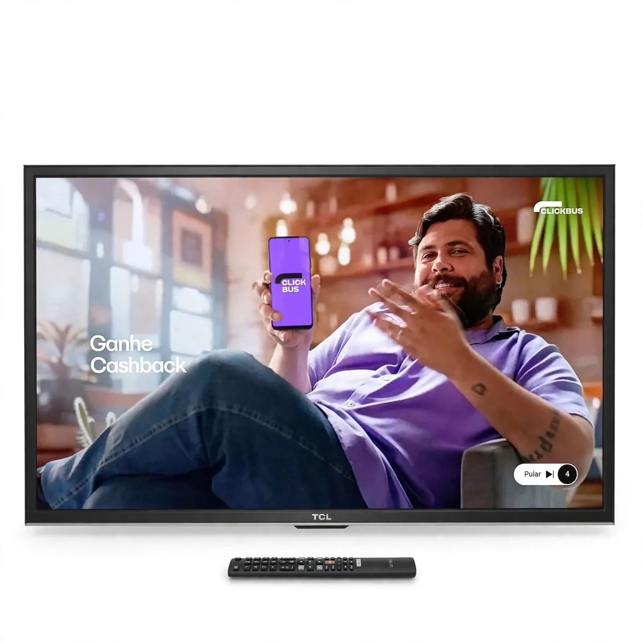 Tv Led TcL 32 Polegadas Smart YouTube Netflix  - Foto 4