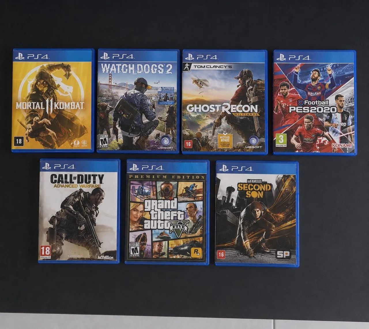 PS4 fat com jogos disponíveis - Foto 3