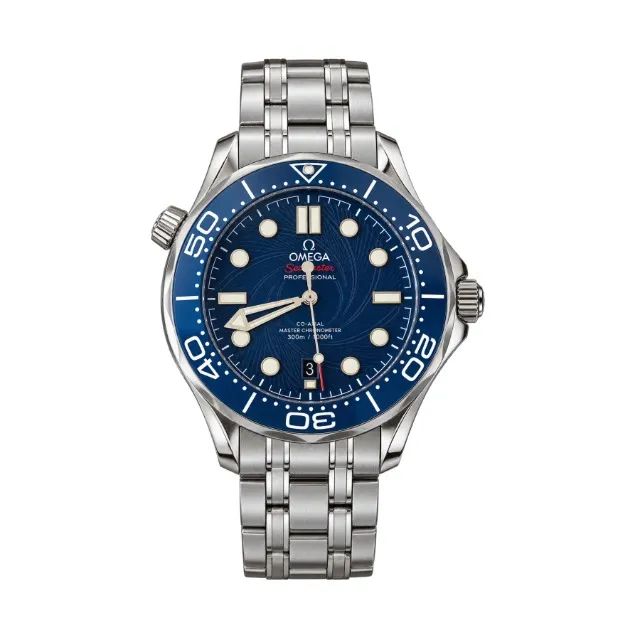 Relógio Omega Seamaster Automático - 42mm Aço Azul Prem AAA+