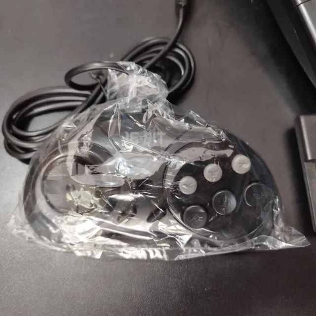 Controle mega drive paralelo turbo (também compatível com outros sistemas 16bits) - Foto 2