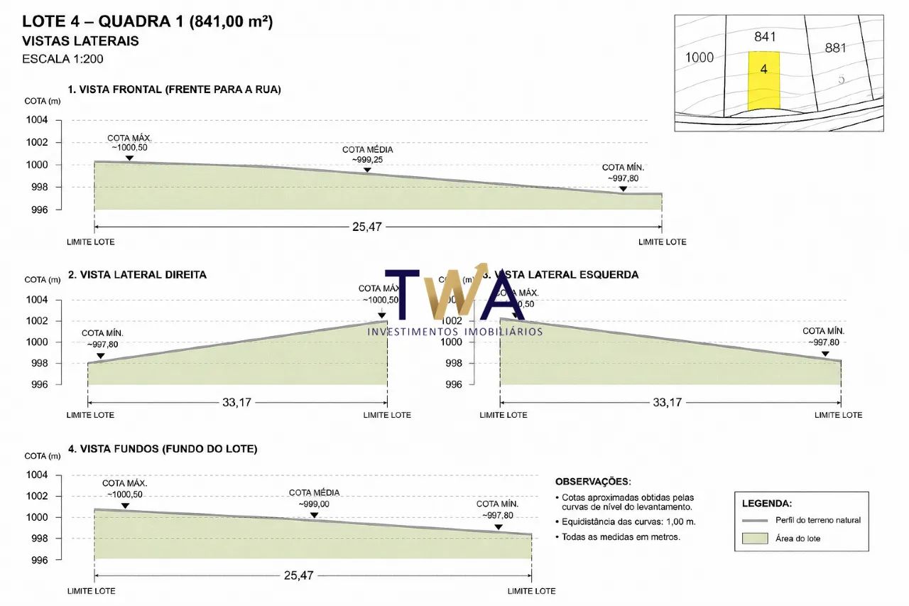 Lote em condomínio, Quintas do Sol, Quintas do Sol, Nova Lima, R$845.000,00, à venda na TW - Foto 5