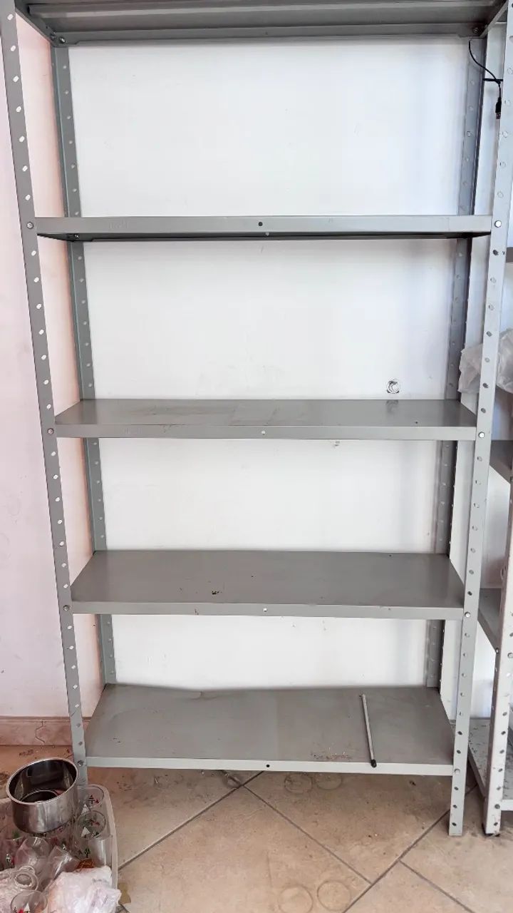 Conjunto 2 Prateleiras de alumínio 