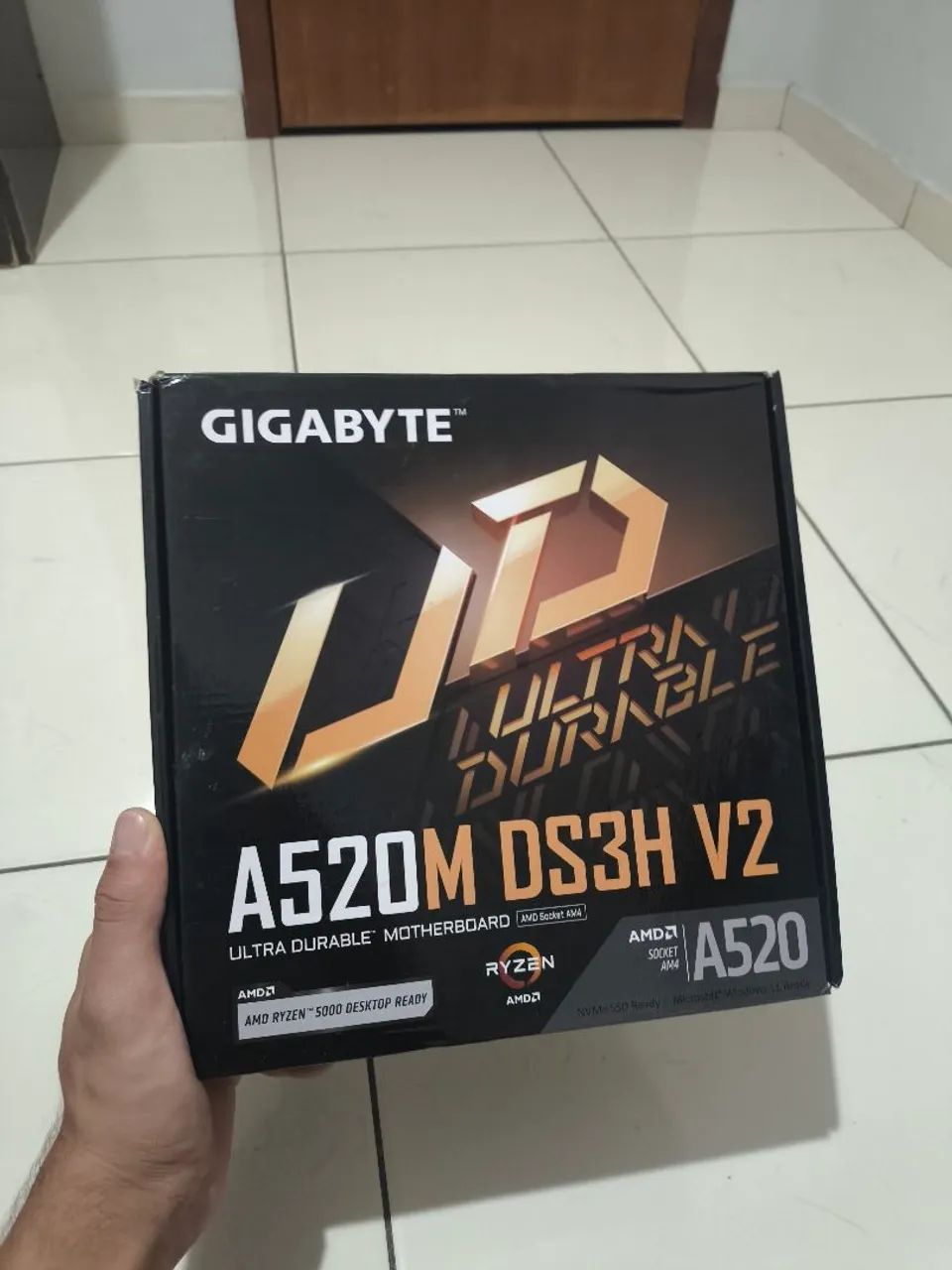 Placa mãe Gigabyte A520M DS3H V2 