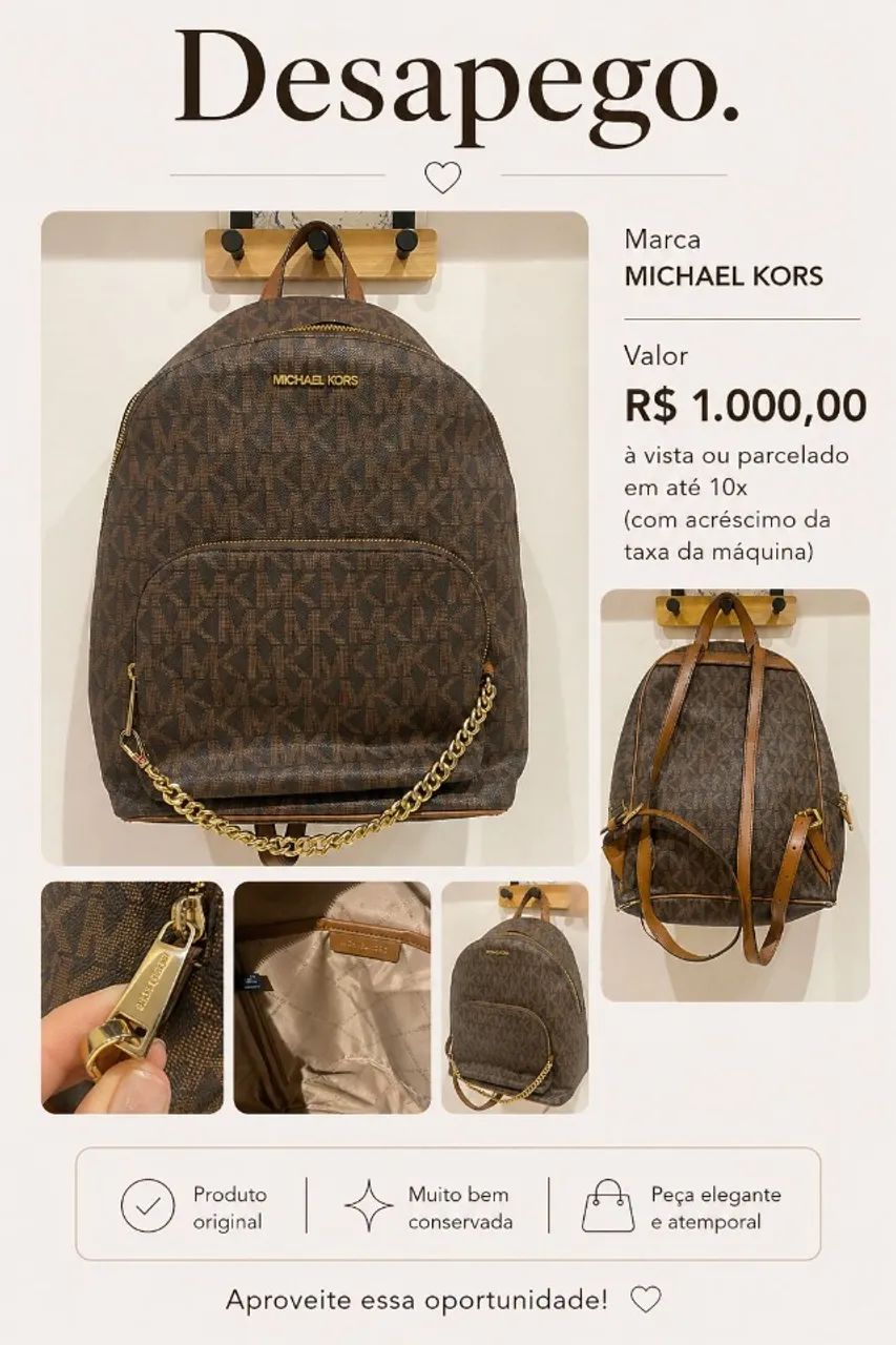 MOCHILA MICHAEL KORS 