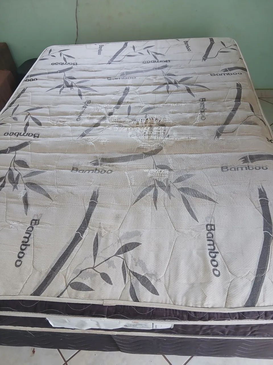 Vende se cama box usada de casal . - Foto 4