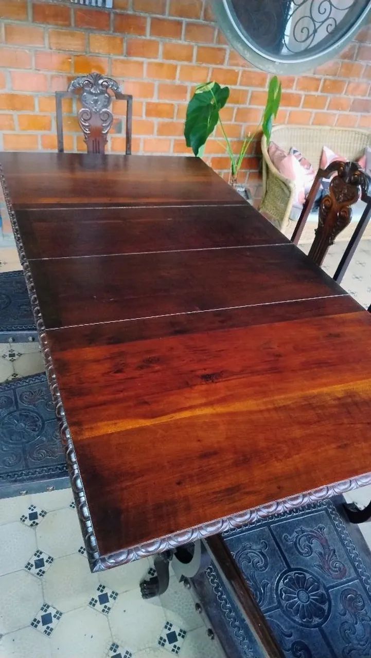 Mesa de Jantar Renascentistas Pata De Leão  - Foto 2
