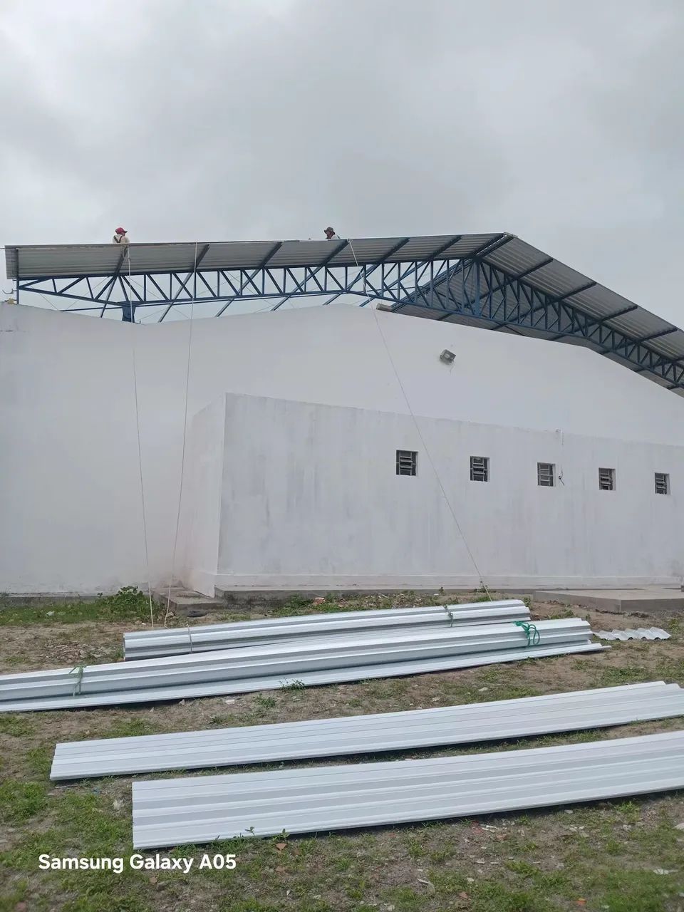 Serviço de corbetura de ginásio 