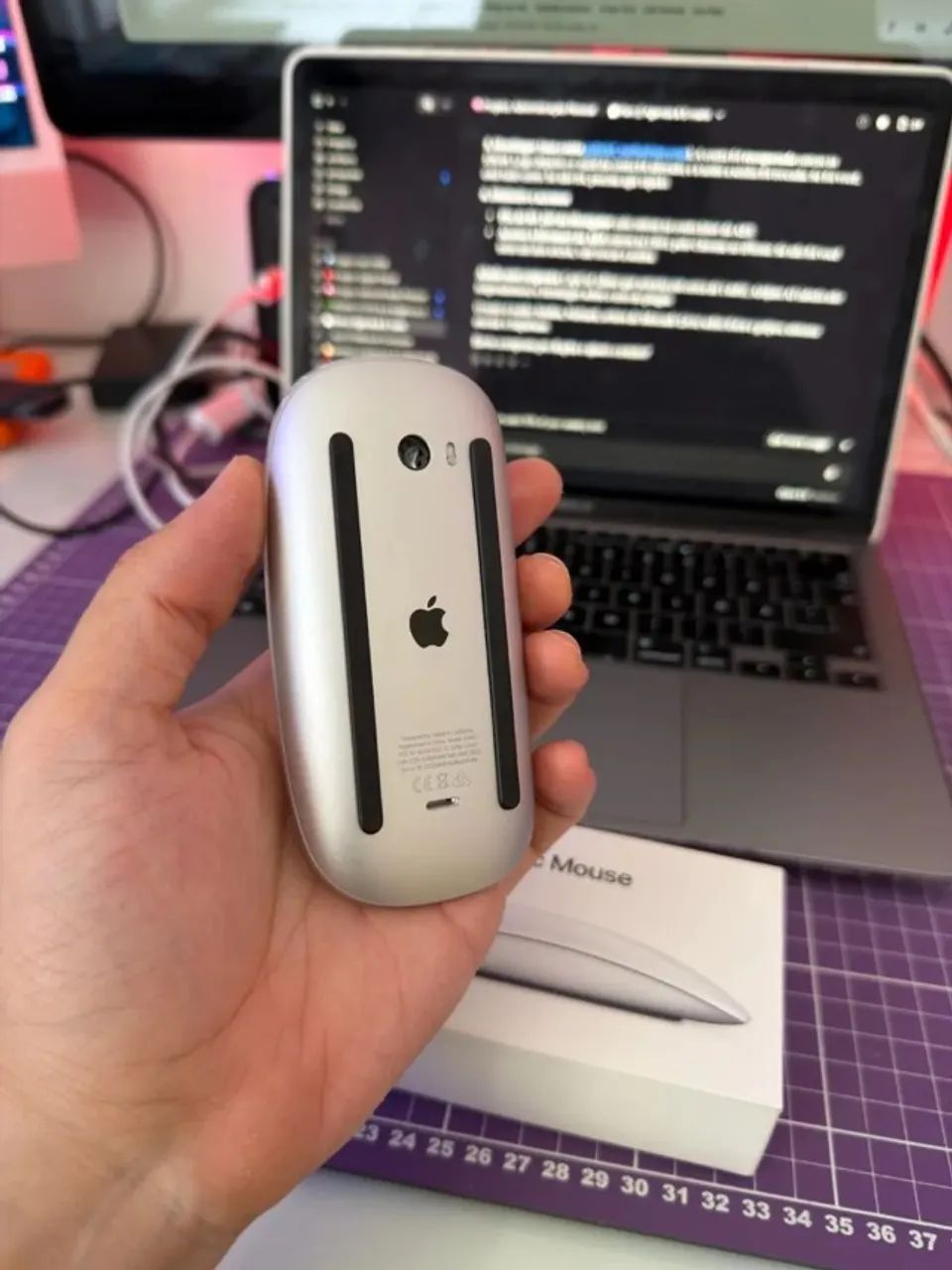 Apple Magic Mouse 2 Impecável com Caixa - Foto 5