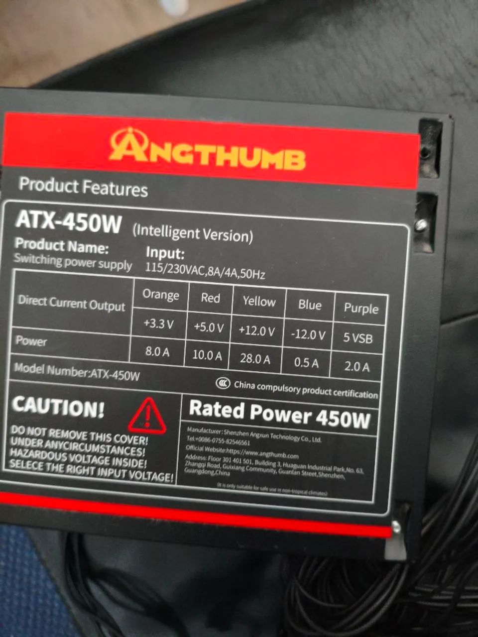 Fonte 450W
