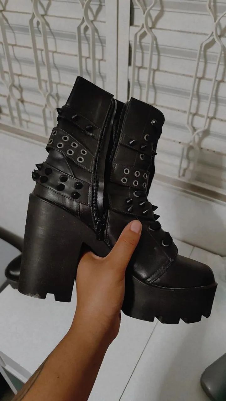 Bota reversa tratorada spikes  - Foto 3