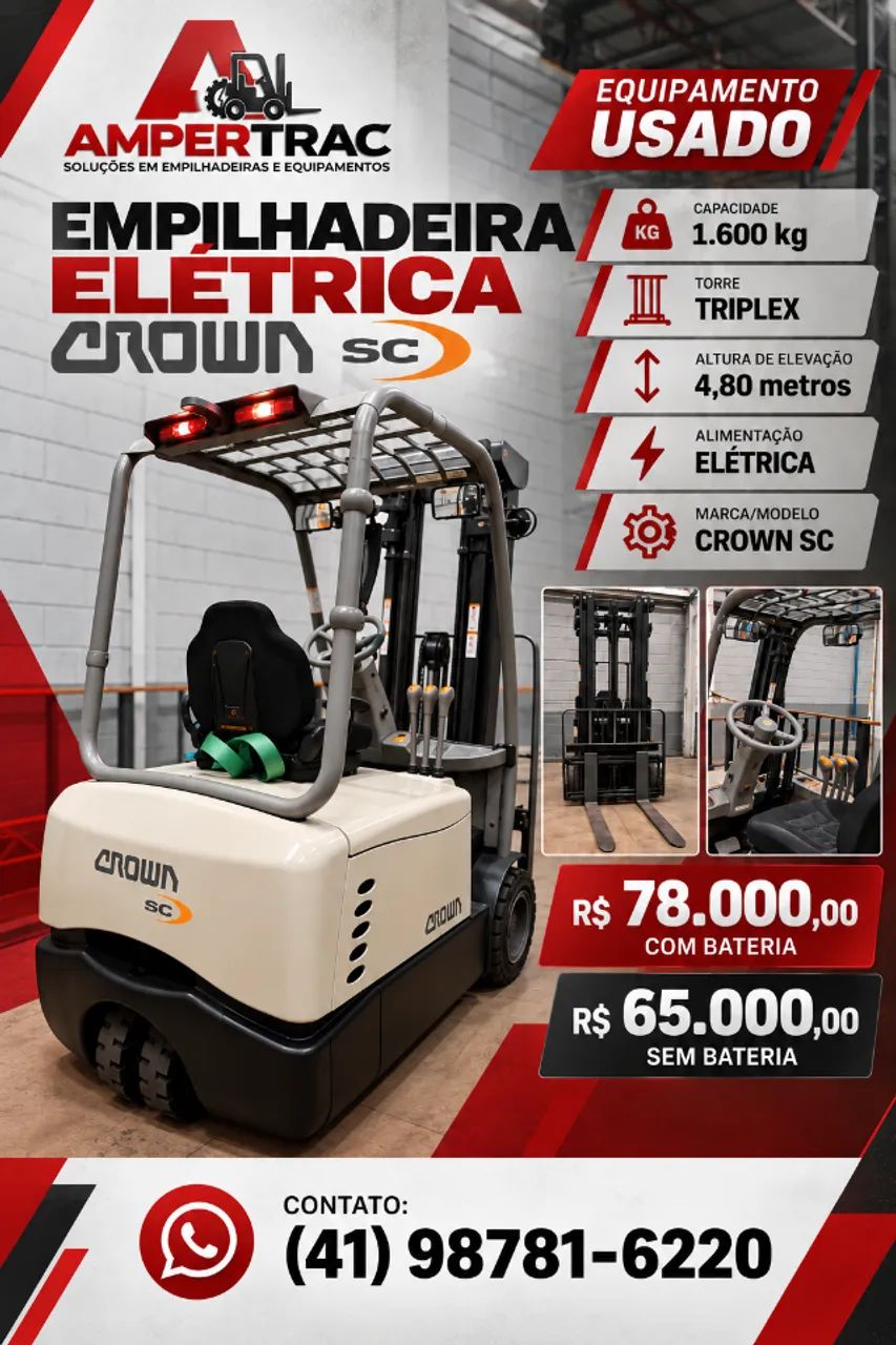 EMPILHADEIRA ELÉTRICA