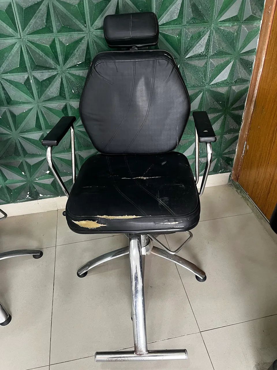Cadeira de barbeiro salão  - Foto 3