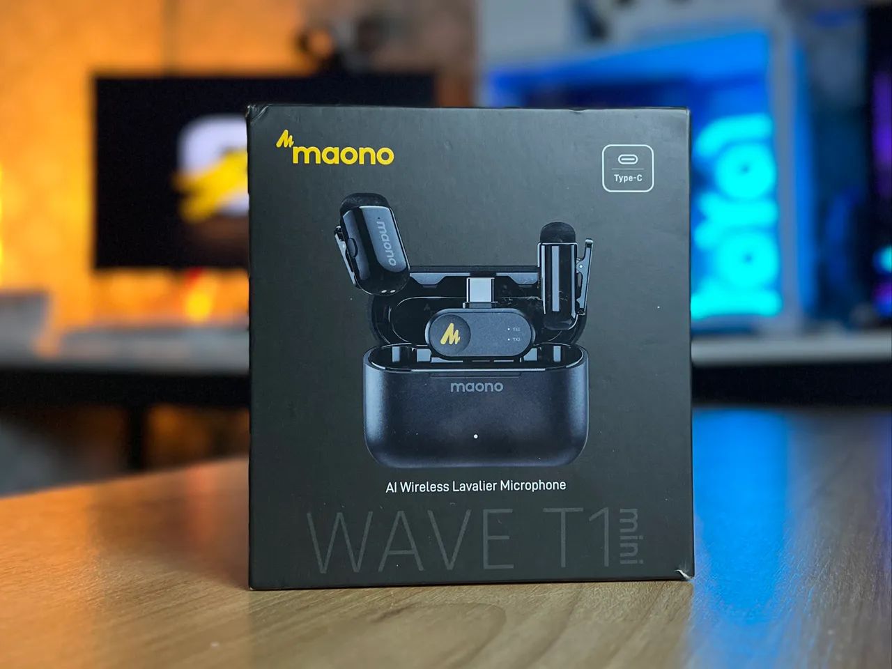 Microfone Profissional Maono Wave T1 Mini - Frete Grátis