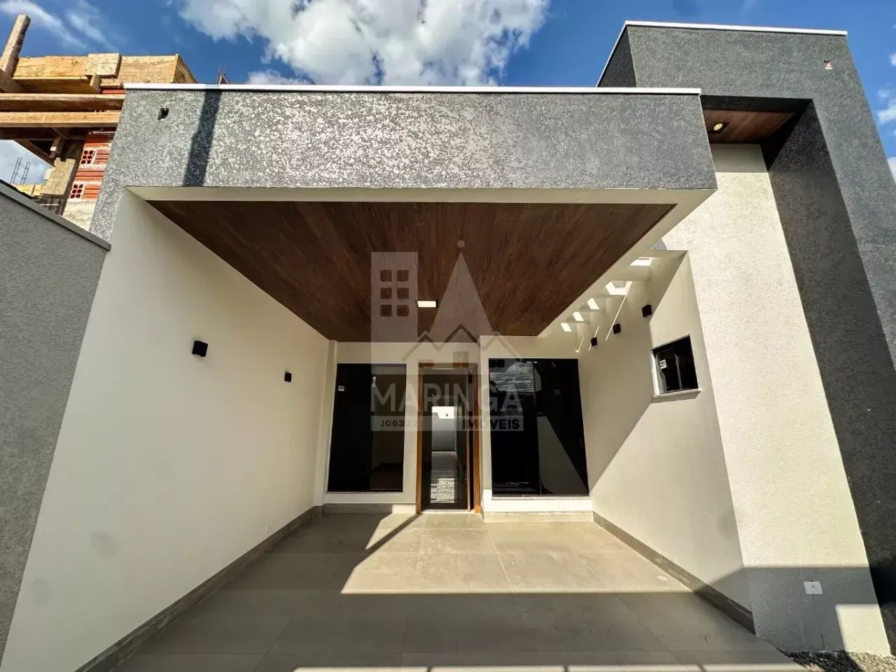 Casa NOVA moderna com 3 quartos (1 suíte) no Jardim Oásis, Maringá PR - Financiamento - Foto 2