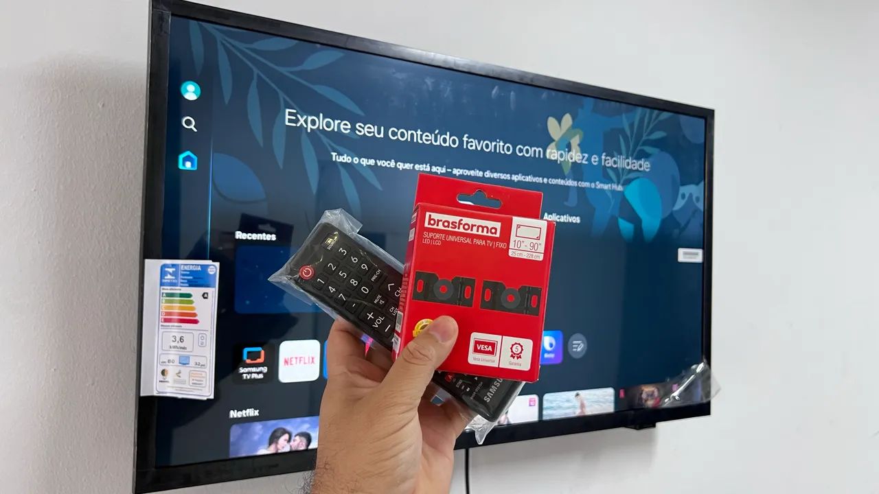 Smart TV 32" Samsung Nova - Foto 3