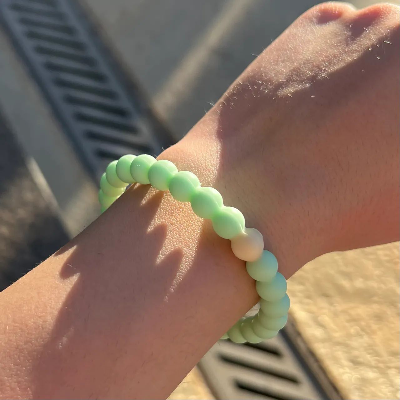 Pulseira Lokai verde-água - Foto 4