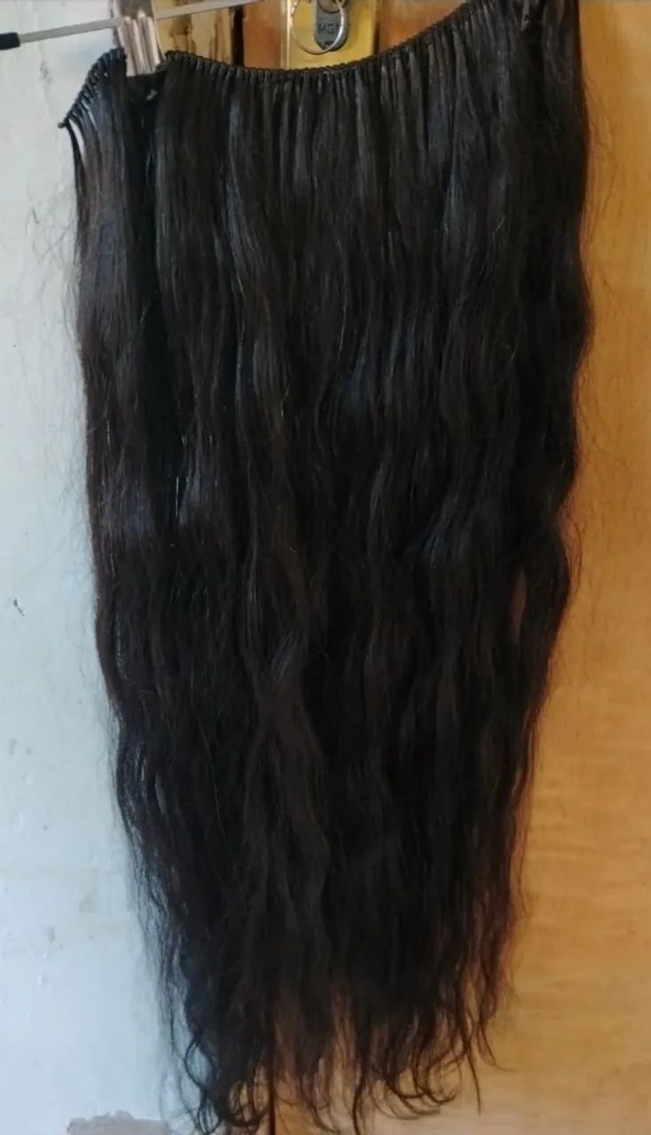Cabelo 100% humano. 75cm - Foto 3