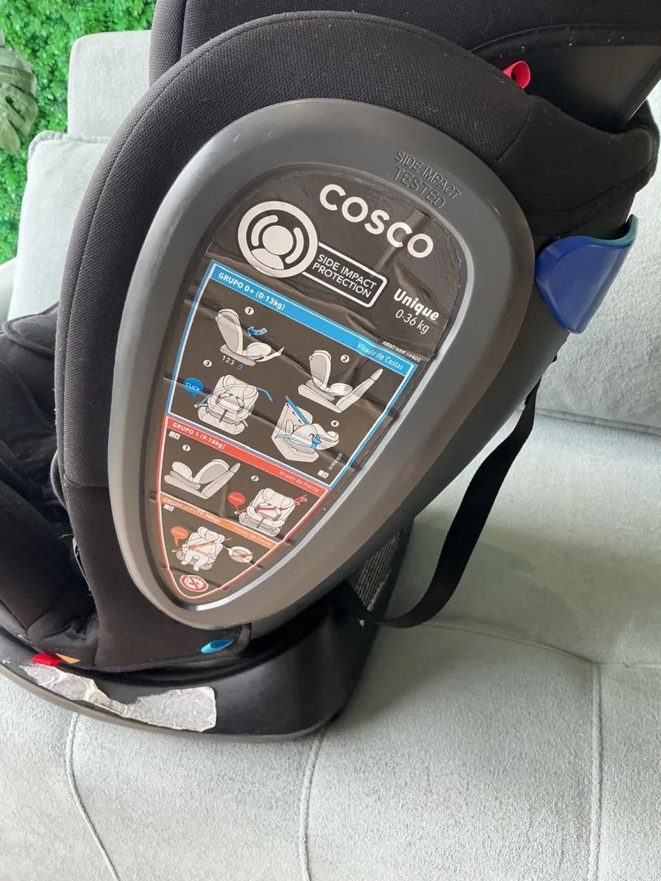 Cadeirinha de bebê Cosco Unique de 0 a 36kg - Foto 3