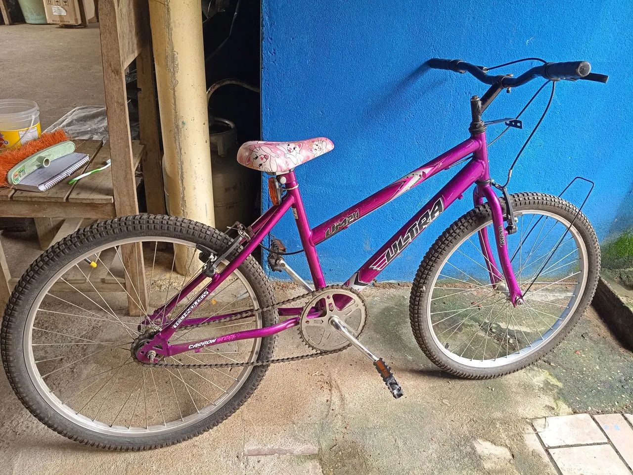 Vende-se bicicleta por 450 também 