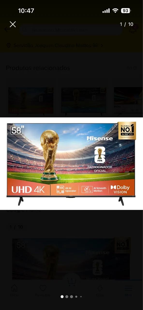 TV SMART 58? HISENSE