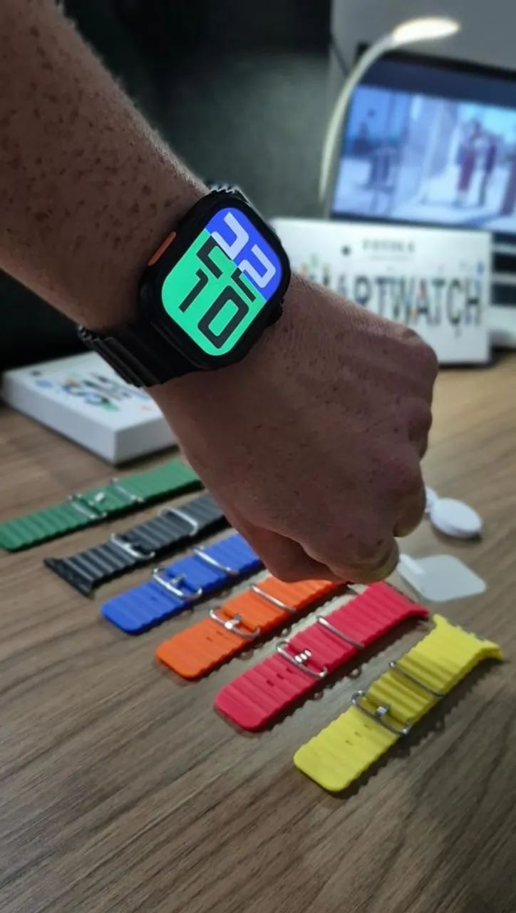 Smartwatch S20 ULTRA + 7 pulseiras - Foto 3
