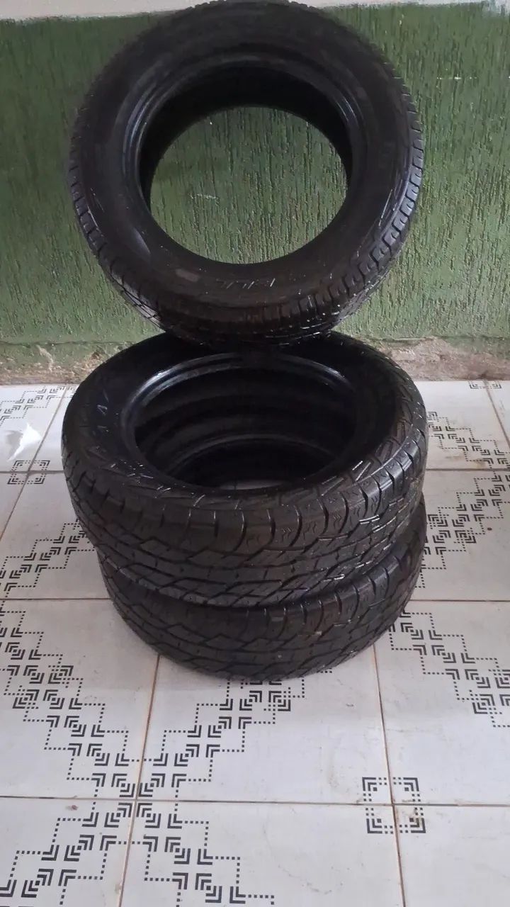 03 PNEUS ARO 18 SEMINOVO FORZA XBRI PARA CAMINHONETE  - Foto 2