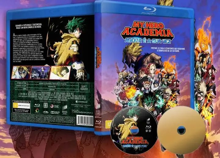 BOKU NO HERO FILMES DVD OU BLURAY - Foto 2